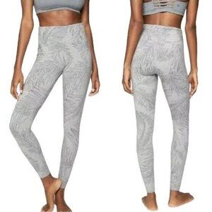 Athleta Be Present Leggings Size XS Tropic Organic Cotton Palms Ferns 211066